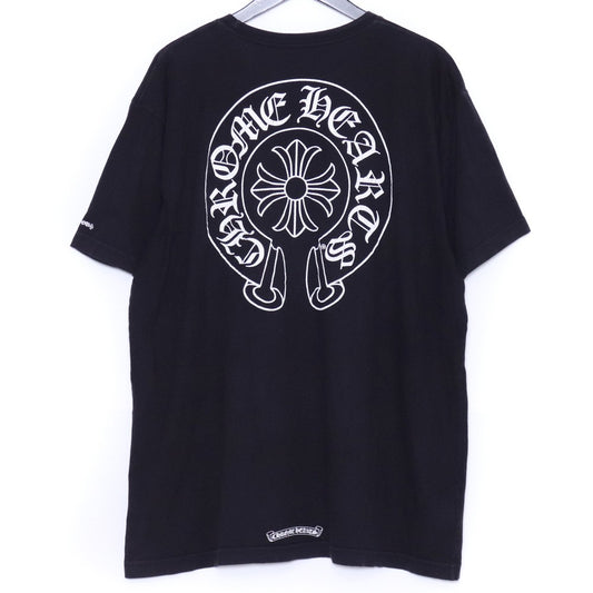 Chrome Hearts Horseshoe Pocket T-Shirt Black Size XL