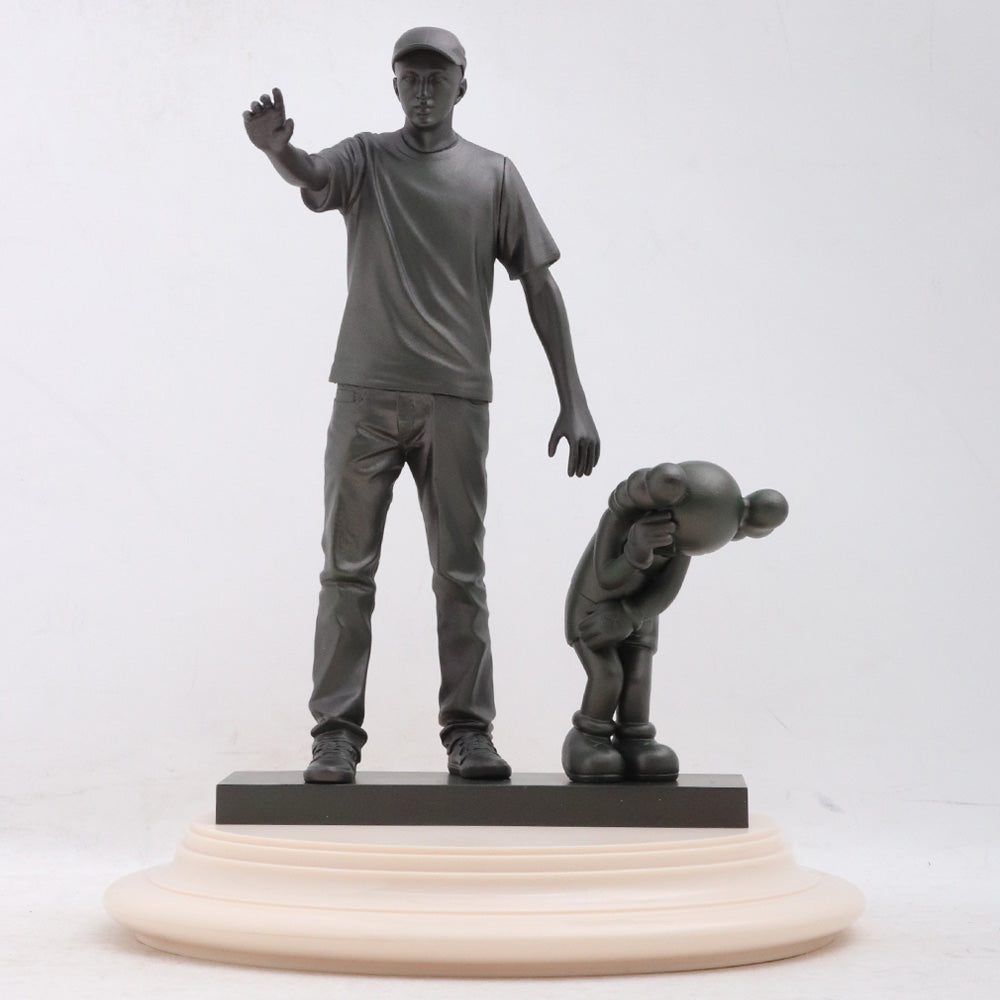 Kaws PARTNERS ORIGINAL FAKE VINYL FIGURE 2012 Gray Size F