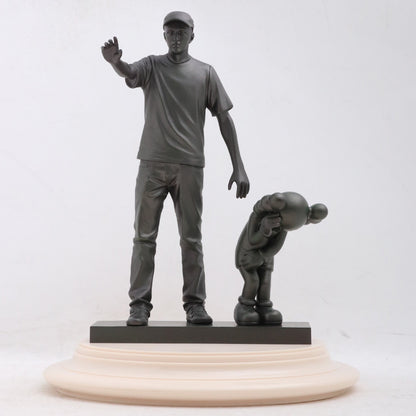 Kaws PARTNERS ORIGINAL FAKE VINYL FIGURE 2012 Gray Size F