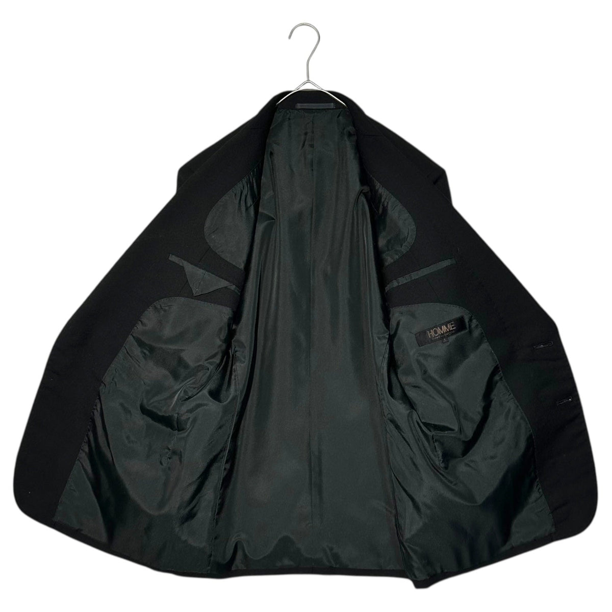 COMME des GARCONS HOMME 70s-80s Wool Tailored Black Size S