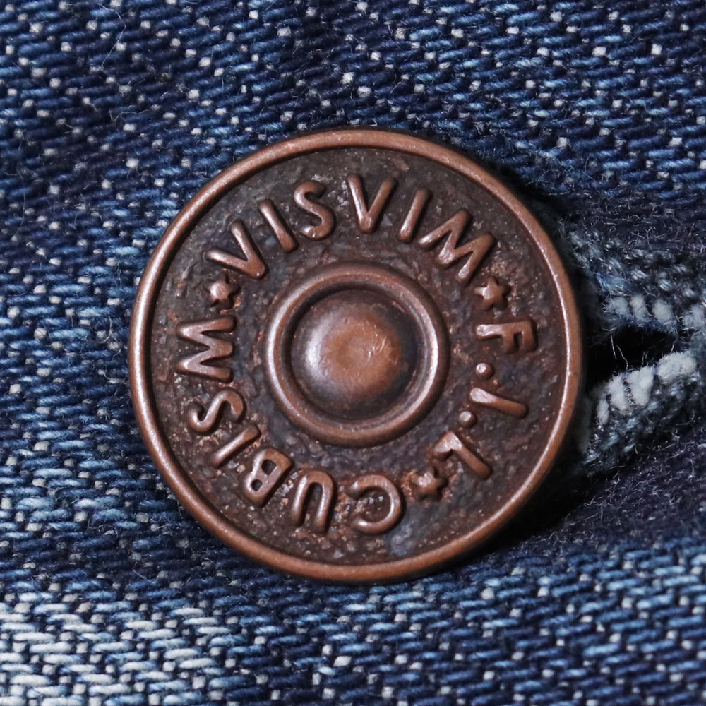 VISVIM Social Sculpture 15 Jeans Indigo Size W34 × L30