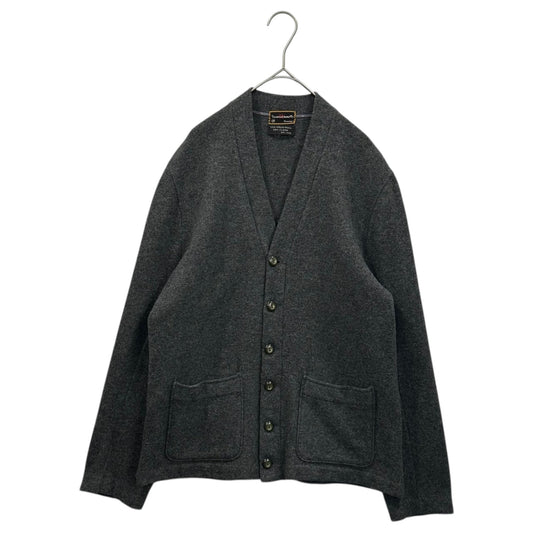 TOWNCRAFT 60's-70's Vintage Wool Cardigan Gray Size 36