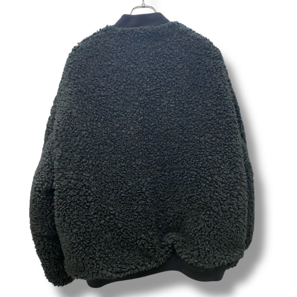 READYMADE Teddy Jesse Fleece Boa Jacket Black Size 3