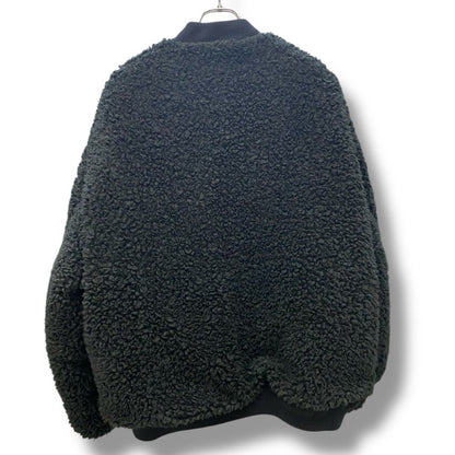 READYMADE Teddy Jesse Fleece Boa Jacket Black Size 3