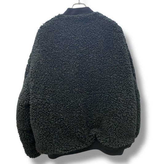 READYMADE Teddy Jesse Fleece Boa Jacket Black Size 3