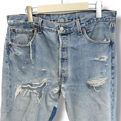 READYMADE 22SS RE JEANS Indigo Remake Damaged Jeans