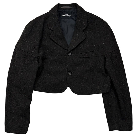 tricot COMME des GARCONS 90AW Nep Jacket Brown Size FREE