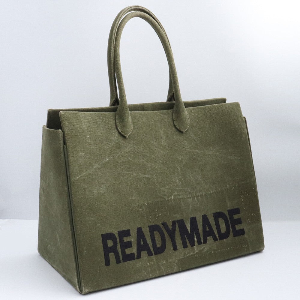 READY MADE SHOPPING BAG Tote Bag Khaki Size 40