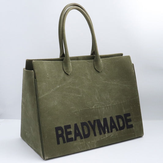 READY MADE SHOPPING BAG Tote Bag Khaki Size 40