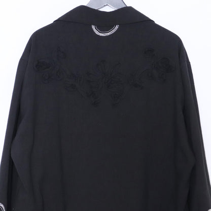 SASQUATCHFABRIX. 25SS WESTERN FLOWERS Jacket Black Size L