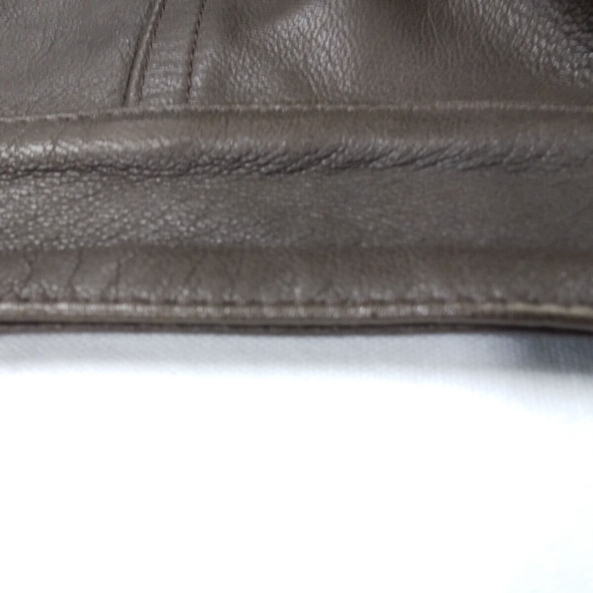 EMMETI JURI Lambskin Single Rider's Jacket Brown Size 46