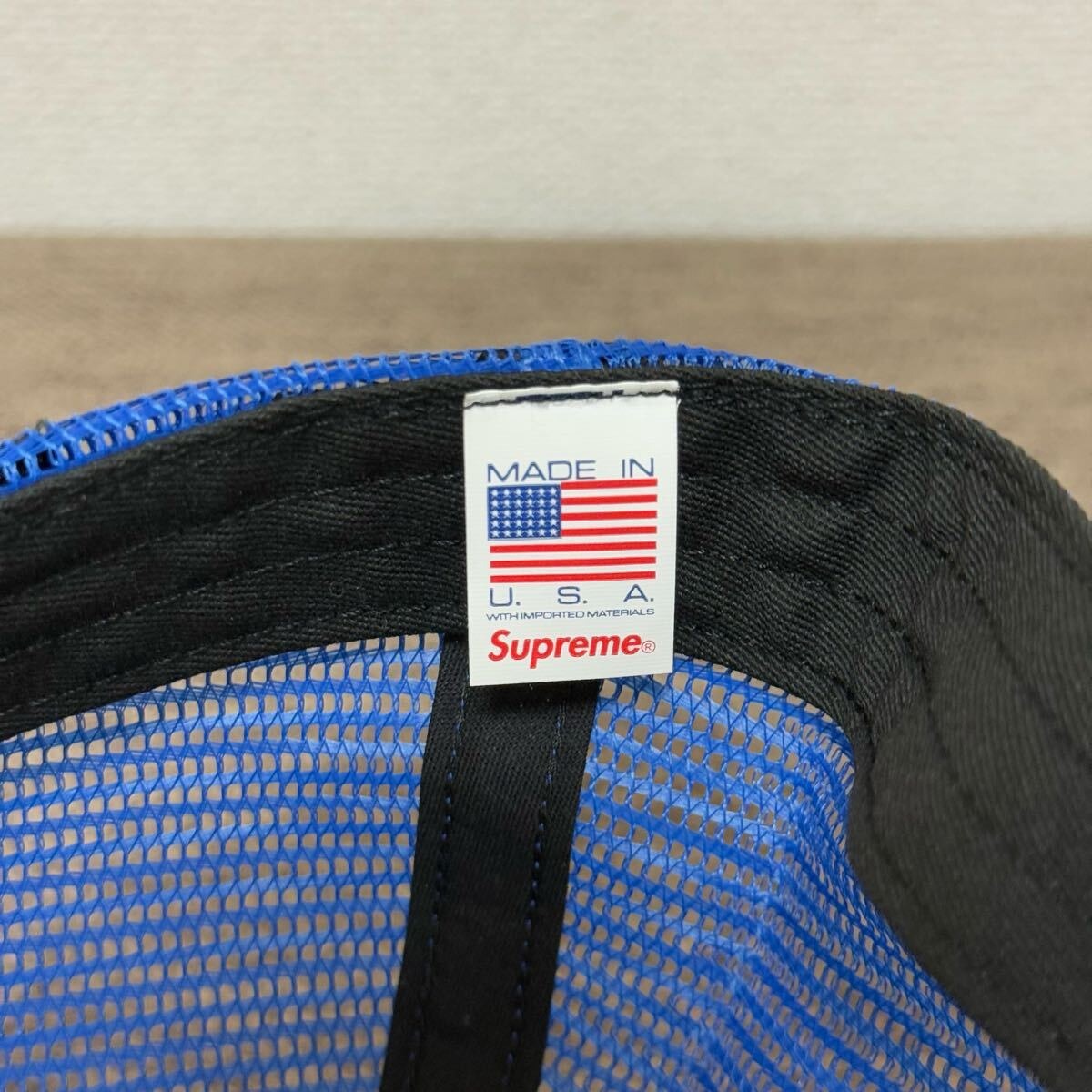 Supreme - Supreme 22ss ANTIHERO Mesh Back 5-Panel Cap Royal One Size