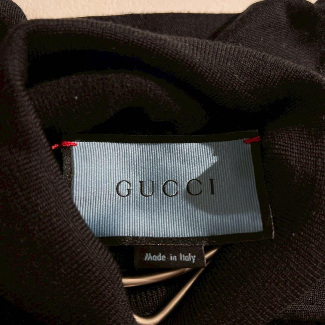 Gucci - GUCCI Knit King's Snake Wool Black Size S