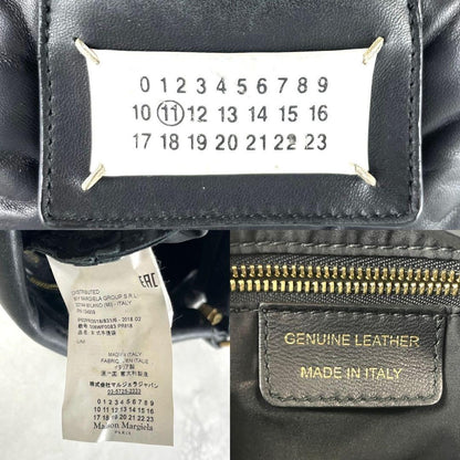 Vintage Maison Margiela Accessory - Maison Margiela 18AW Gram Slam Leather Shoulder Bag Black - Authentic Archive