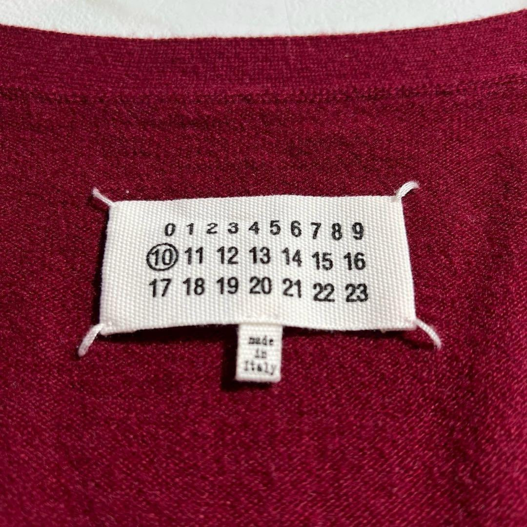 Maison Margiela - Maison Margiela 22SS Oversized Cardigan Red Size L