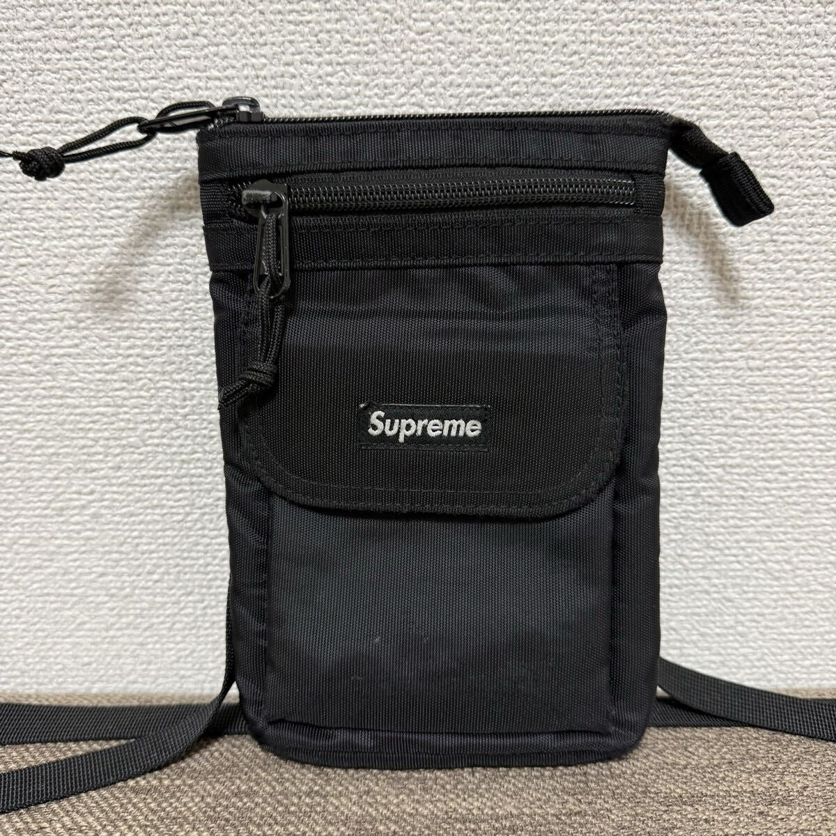 Supreme - Supreme 19AW Box Logo Shoulder Bag Black