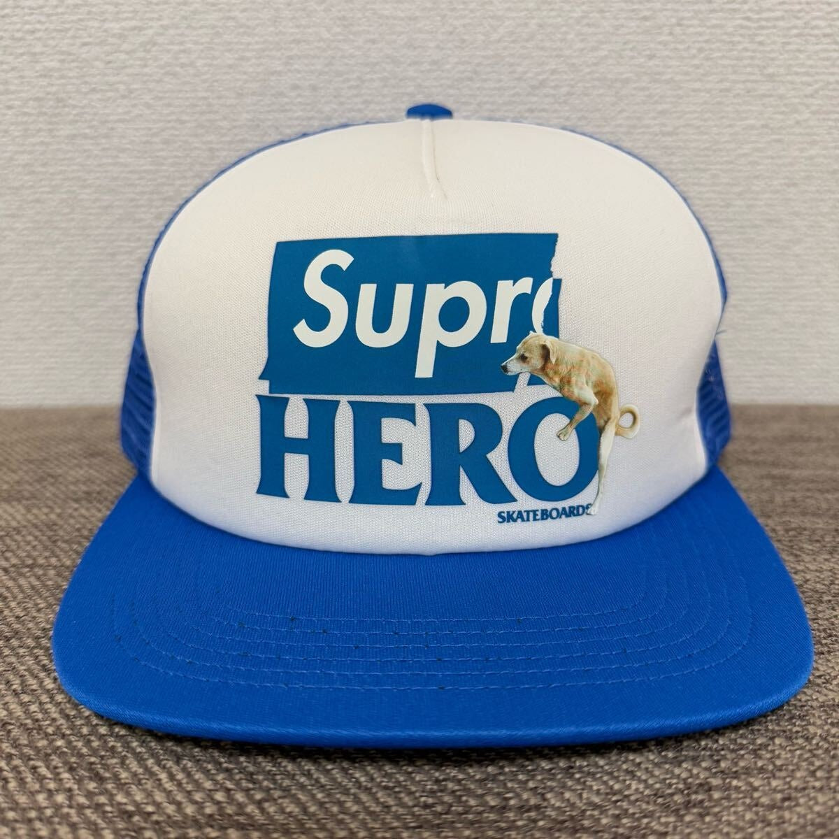 Supreme - Supreme 22ss ANTIHERO Mesh Back 5-Panel Cap Royal One Size
