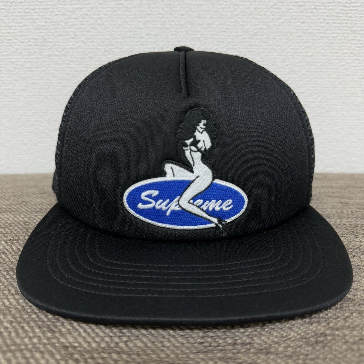 Supreme - Supreme 23aw Pin Up Mesh Back 5-Panel Cap Black One Size