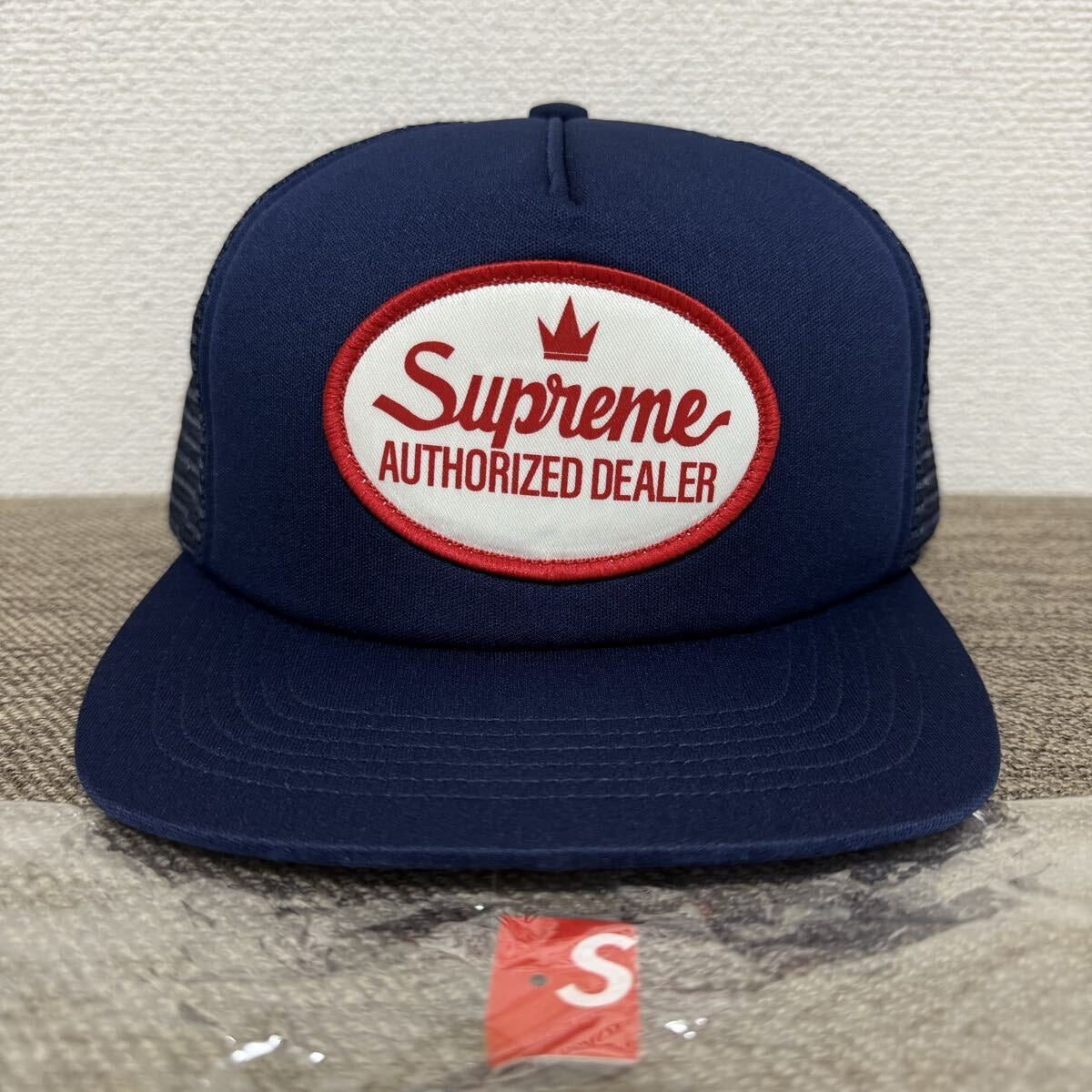 Supreme - Supreme 24AW Authorized Mesh Back 5-Panel Cap Navy Free Size