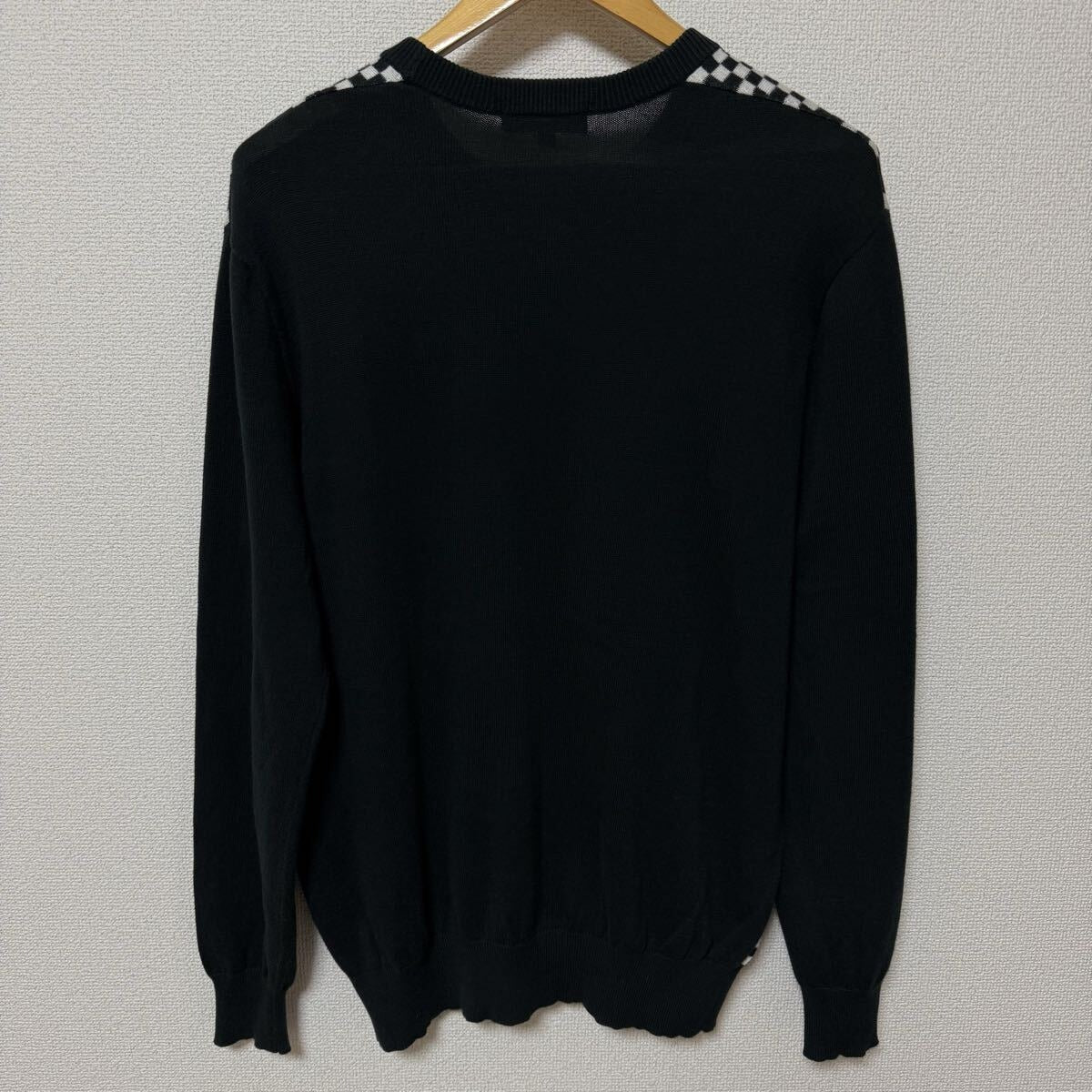 Supreme - Supreme 13ss Checkered Sweater Black Size M