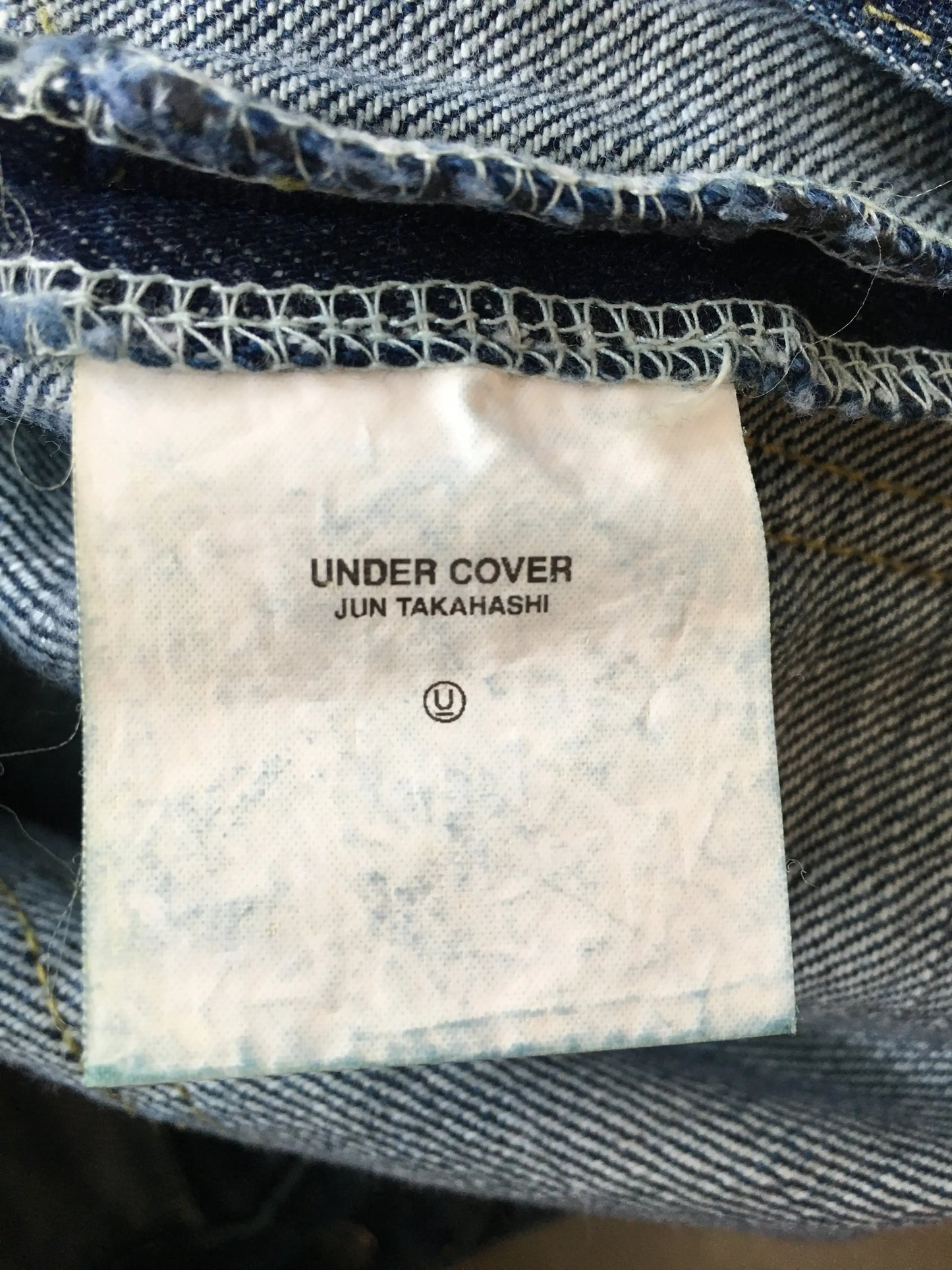 Undercover 01 D.A.V.F. Distressed Jeans