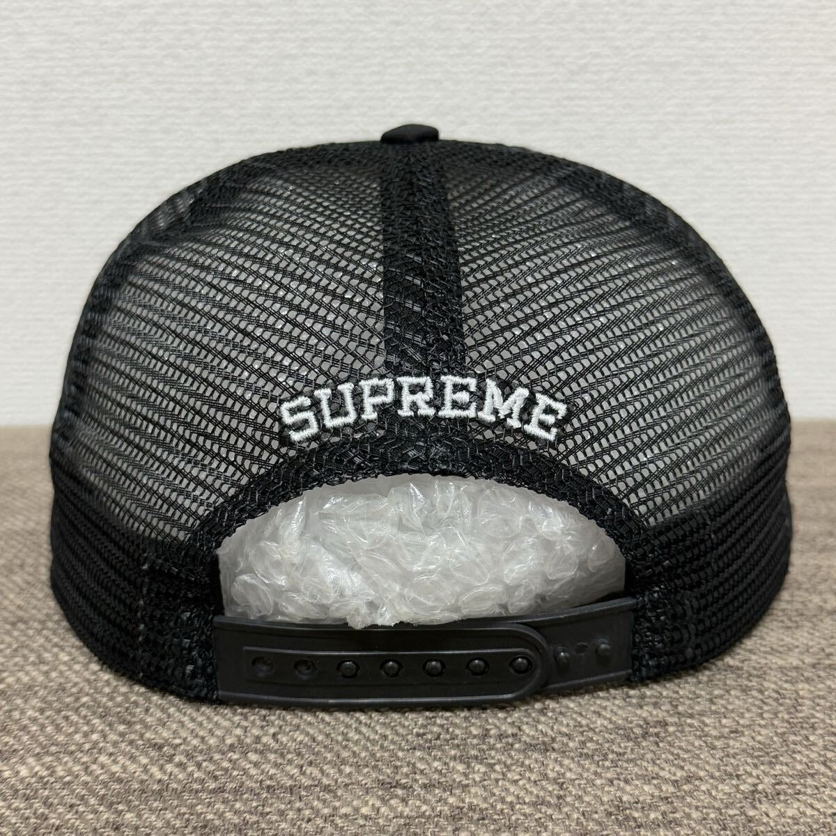 Supreme - Supreme 23aw Pin Up Mesh Back 5-Panel Cap Black One Size