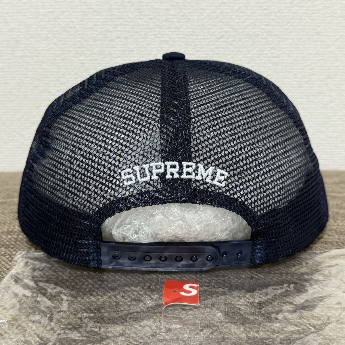 Supreme - Supreme 24AW Authorized Mesh Back 5-Panel Cap Navy Free Size