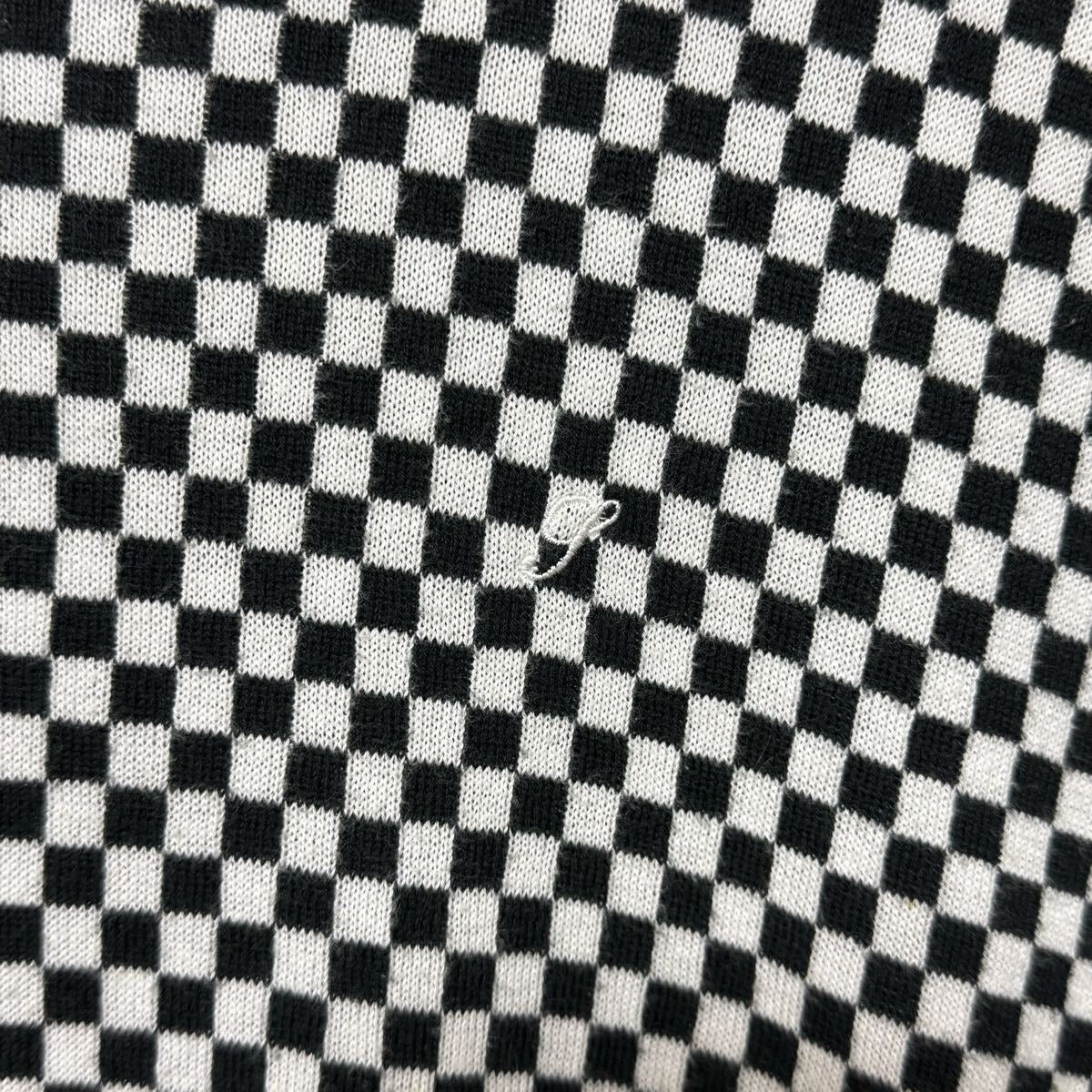 Supreme - Supreme 13ss Checkered Sweater Black Size M