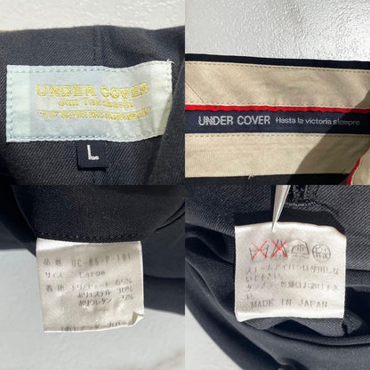 Vintage Undercover Outwear - UNDERCOVER 98SS Matching cloth Black Size L - Authentic Archive