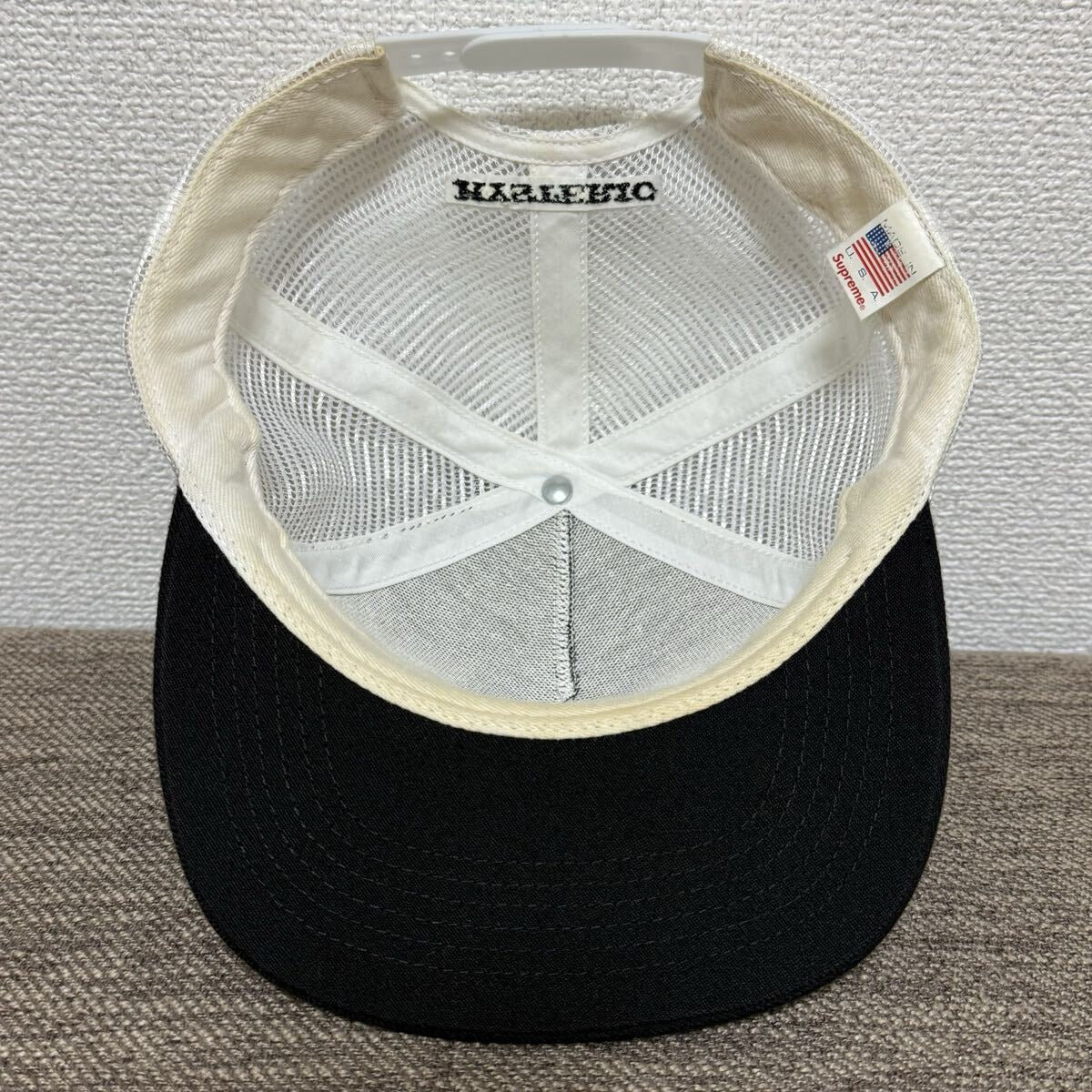 Supreme - Supreme x HYSTERIC GLAMOR 17AW Mesh Back 5-Panel Cap Black