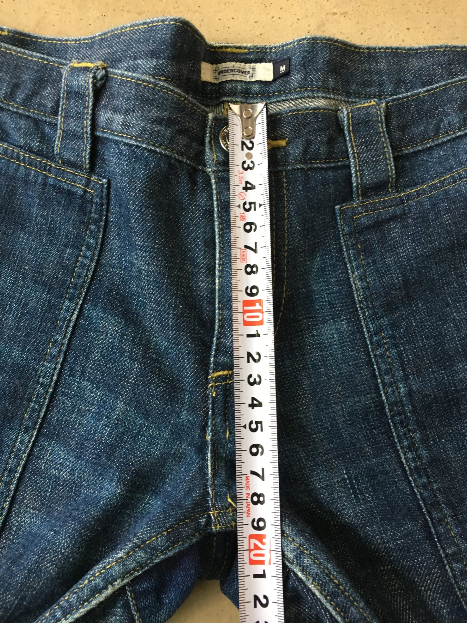 Undercover - Undercover 01 D.A.V.F. Distressed Jeans