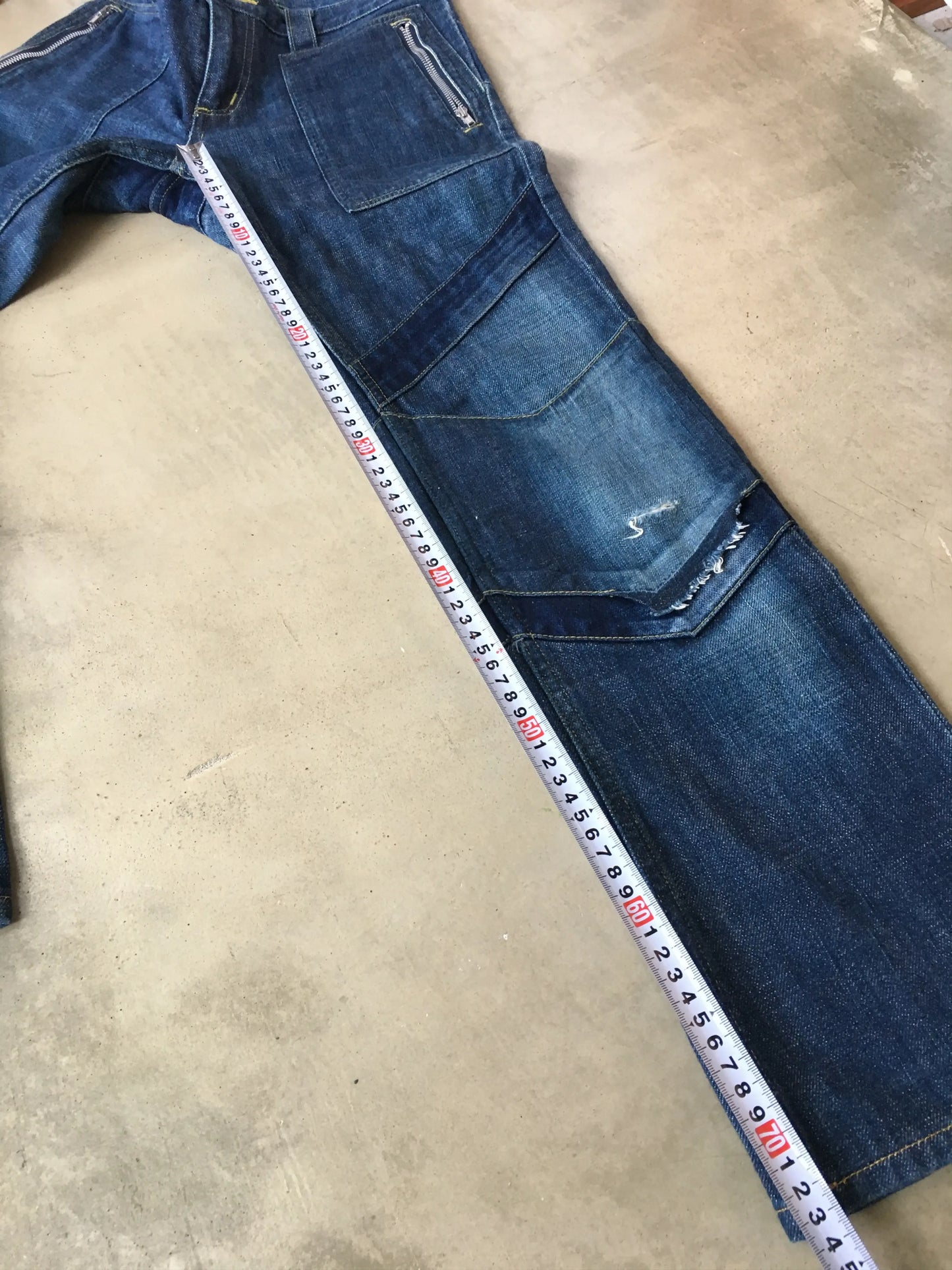 Undercover 01 D.A.V.F. Distressed Jeans