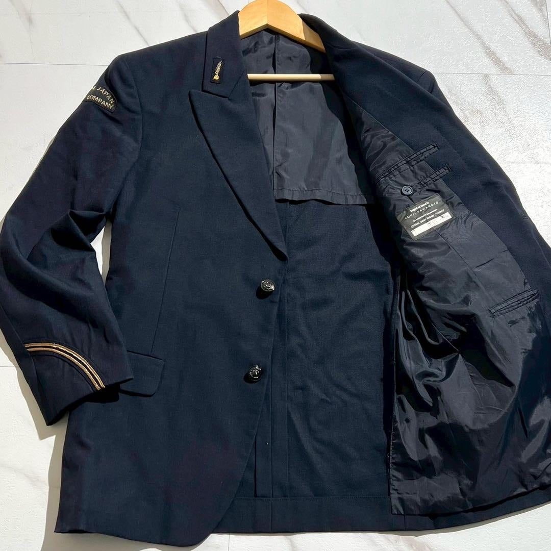 Yohji Yamamoto - Yohji Yamamoto JR Tokai Tailored Jacket Navy Size M