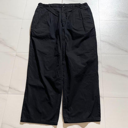 Vintage Yohji Yamamoto Bottoms - Y's for men wide pants Garment dye Black US 31 - Authentic Archive