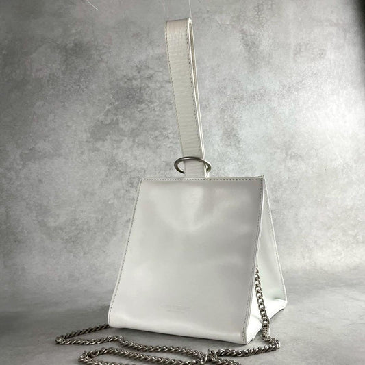 Vintage Junya Watanabe Accessory - JUNYA WATANABE COMME des GARCONS Shoulder Bag White - Authentic Archive
