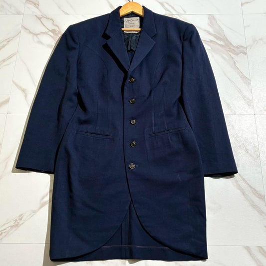 Yohji Yamamoto - Yohji Yamamoto 80s Tailored Jacket Navy Size M