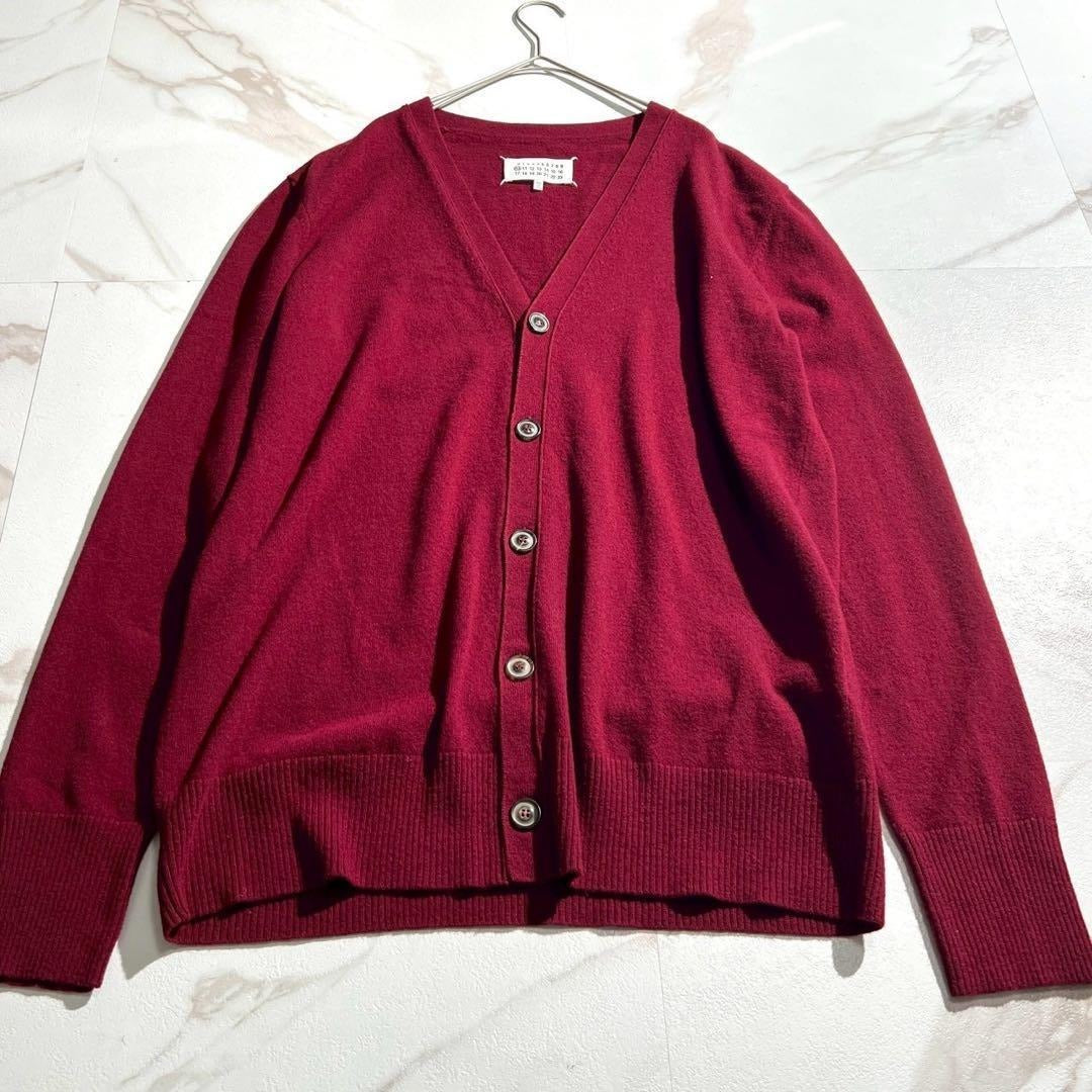Maison Margiela - Maison Margiela 22SS Oversized Cardigan Red Size L