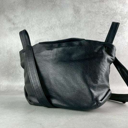 Vintage Yohji Yamamoto Accessory - Discord Yohji Yamamoto TULIPS 2way bag Black One Size - Authentic Archive