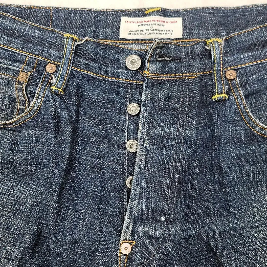 EVISU - EVISU Multi Pocket Denim Pants Indigo Cotton 34 x 34