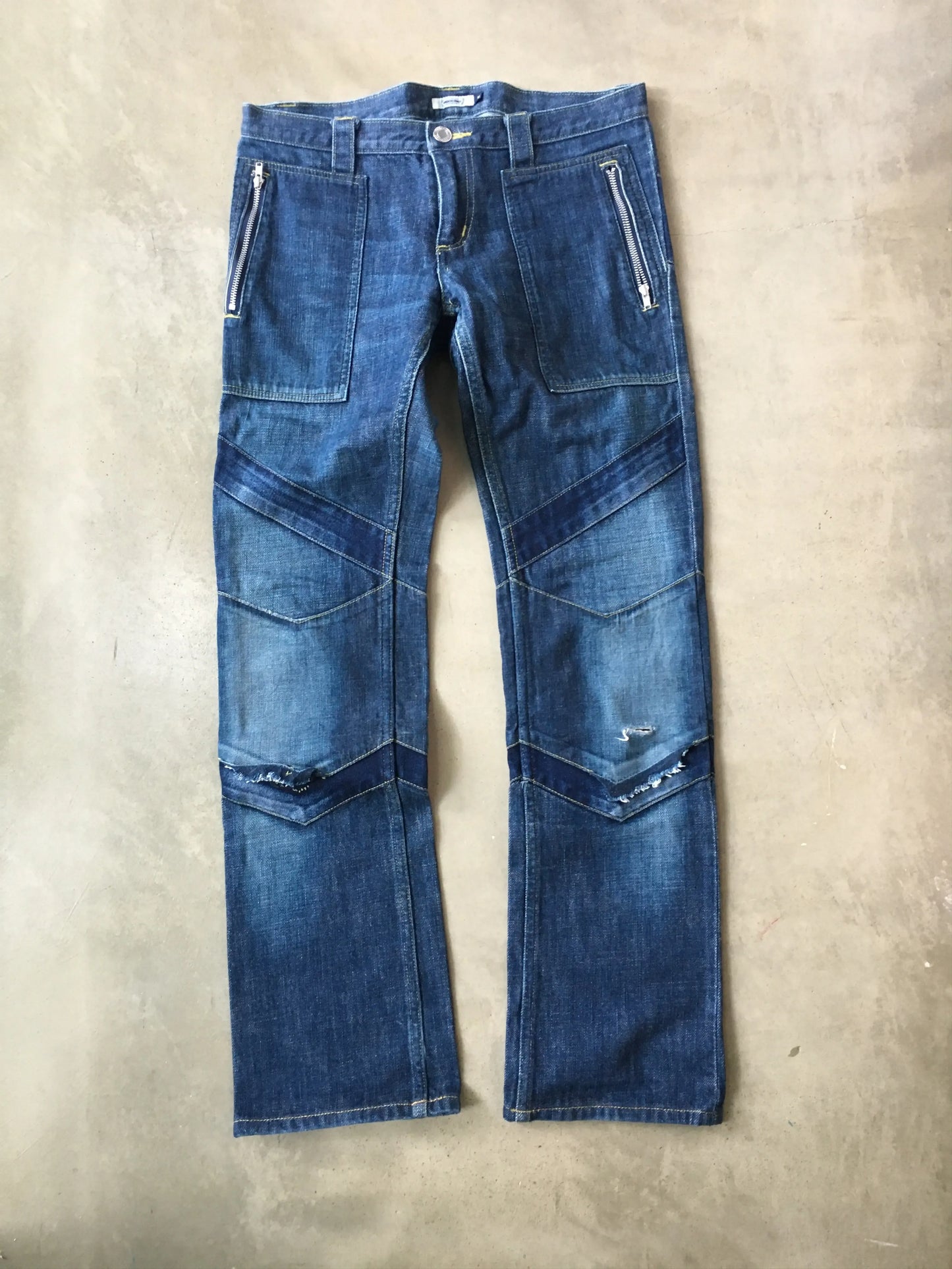 Undercover 01 D.A.V.F. Distressed Jeans