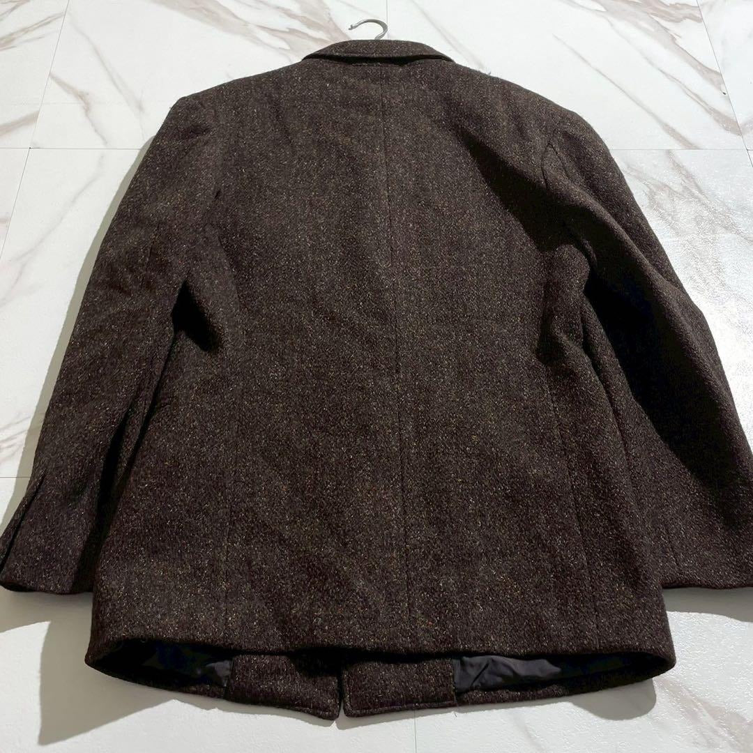 Yohji Yamamoto - Yohji Yamamoto POUR HOMME 80s Harris Tweed Jacket Size L