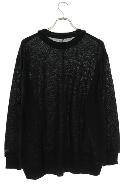 Vintage Undercover Tops - Undercover Inside Out Wool Knit Black Size M - Authentic Archive