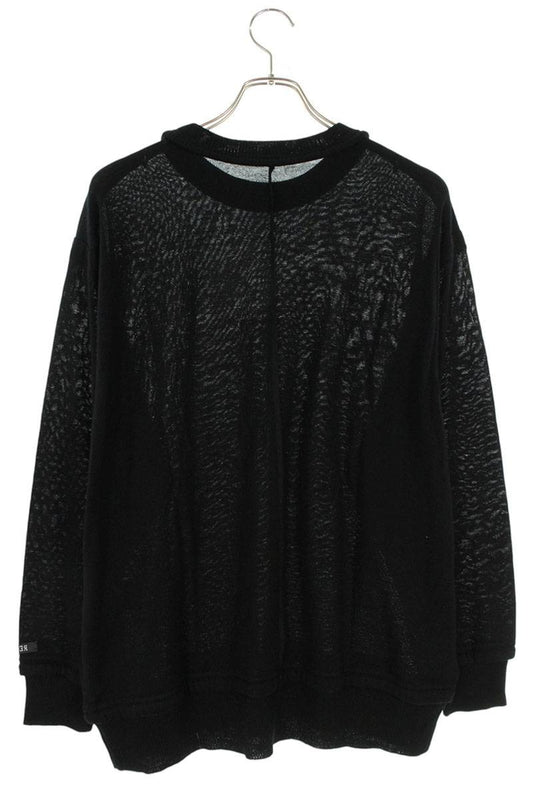 Vintage Undercover Tops - Undercover Inside Out Wool Knit Black Size M - Authentic Archive