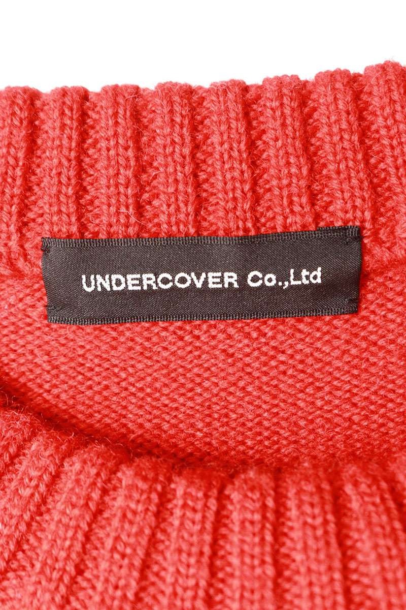 Vintage Undercover Tops - Undercover Valleys Pullover Knit UC2B4903-3 Red Size S - Authentic Archive