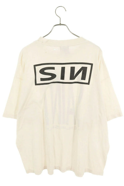 Vintage Saint Michael Tops - SAINT MICHAEL 25SS SAINT YOURSELF Printed T-Shirt White Size XXL - Authentic Archive