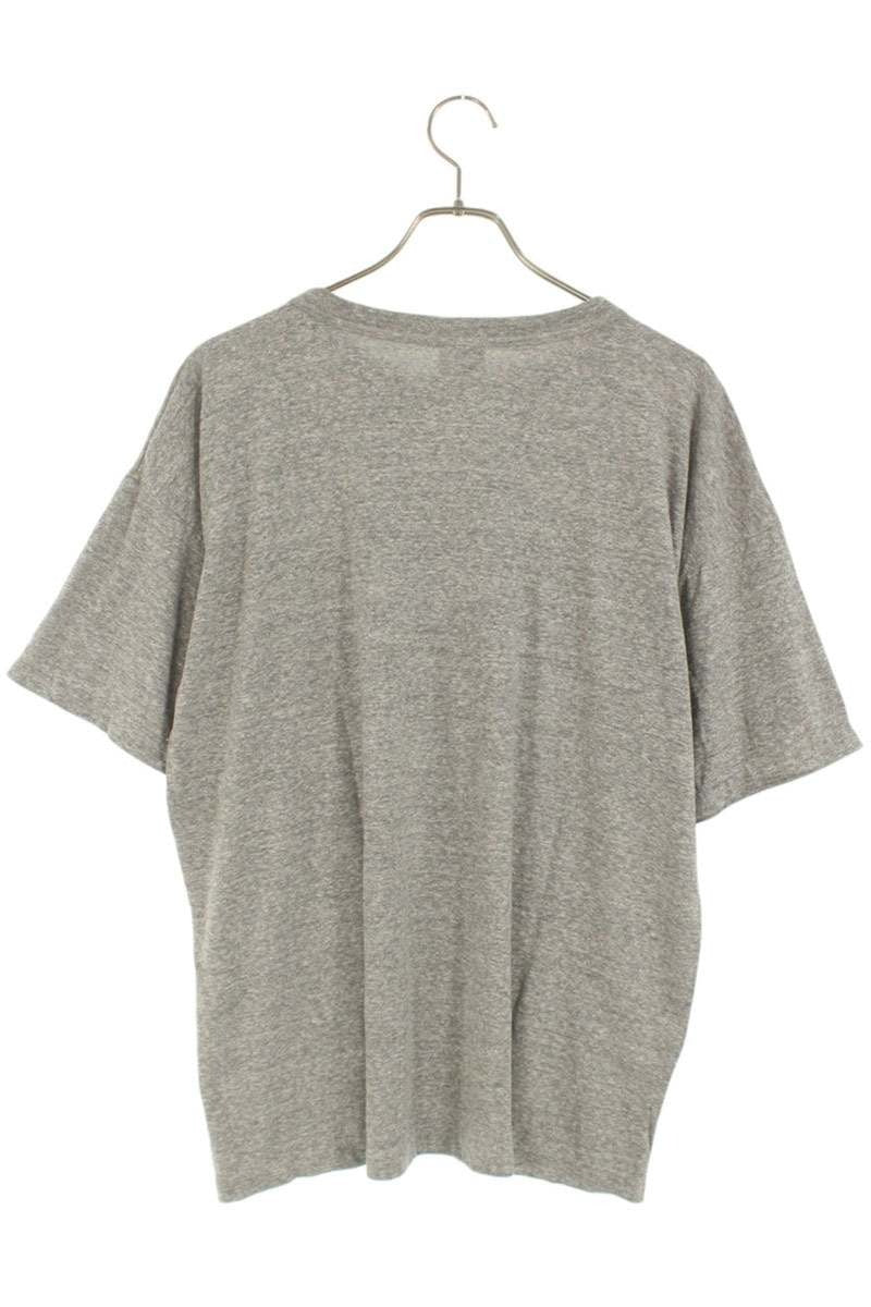 Vintage Saint Michael Tops - SAINT MICHAEL BerBerJin 25SS College Logo T-Shirt Gray Size M - Authentic Archive
