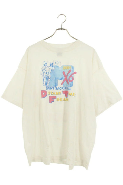 Vintage Saint Michael Tops - Saint Michael Sean Wotherspoon 25ss Astro Tee SM-HR8-0000-C21 White XL - Authentic Archive