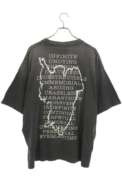 Vintage Saint Michael Tops - Saint Michael 25ss Hope Springs Print Vintage T-Shirt SM-HR8-0000-006 Black XL - Authentic Archive