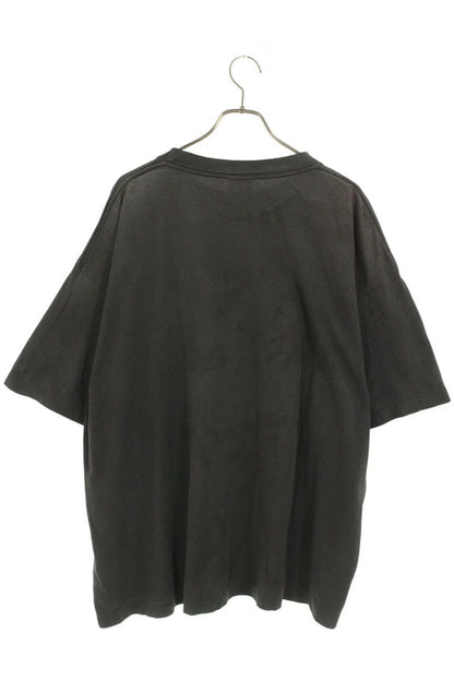 Vintage Saint Michael Tops - SAINT MICHAEL Distressed Logo Printed T-Shirt Gray Size XXL - Authentic Archive