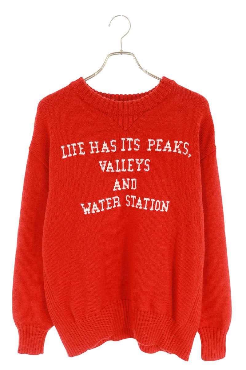 Vintage Undercover Tops - Undercover Valleys Pullover Knit UC2B4903-3 Red Size S - Authentic Archive